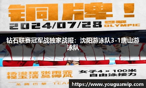 钻石联赛冠军战独家战报：沈阳游泳队3-1唐山游泳队